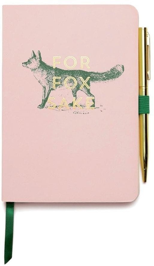 Notatnik z długopisem For Fox Sake