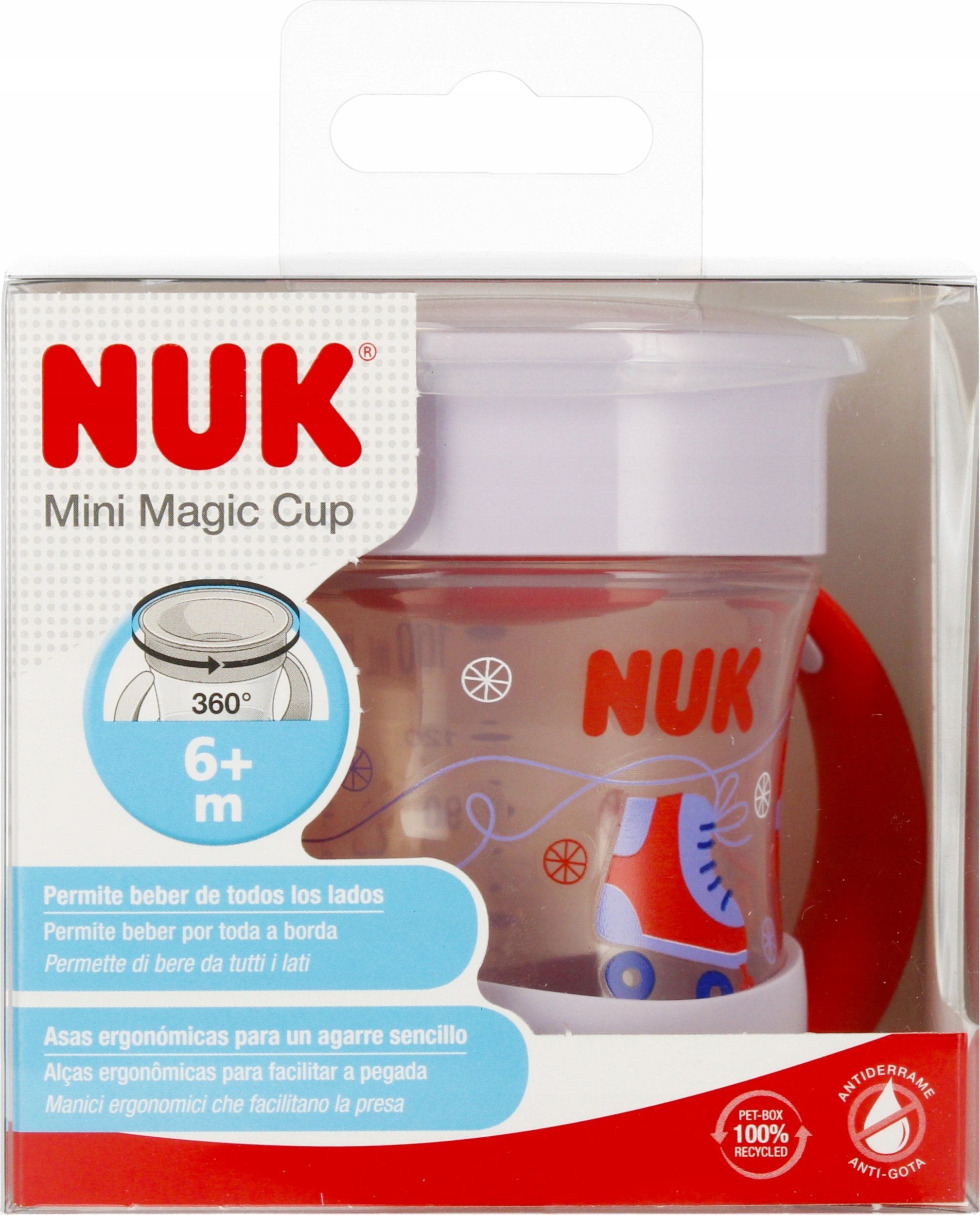 NUK KUBEK 160ML MINI MAGIC 6M Czech 10751278 1/4