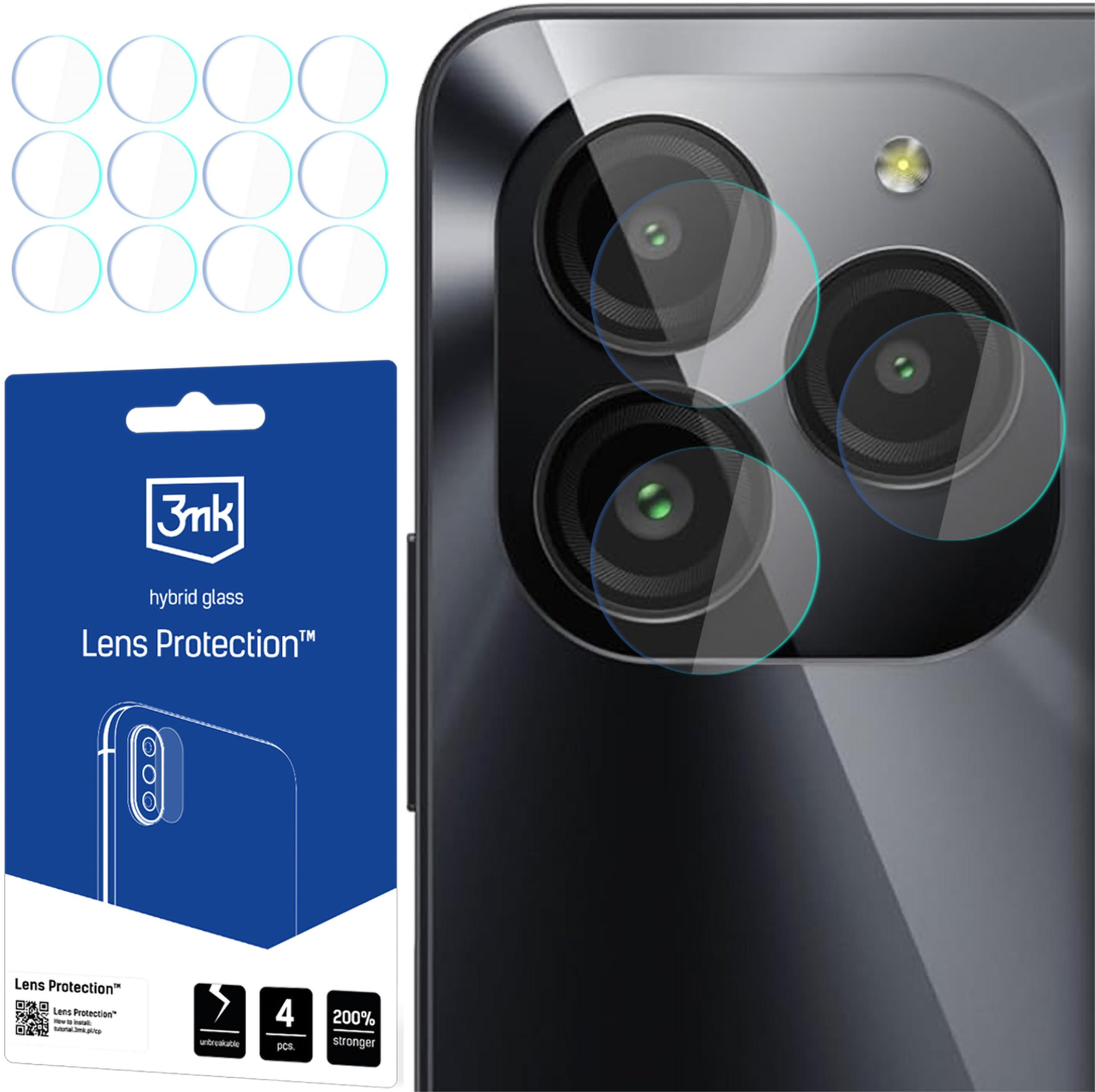BLU BOLD K10 - 3MK LENS PROTECTION
