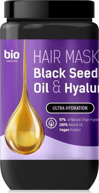 ELFA II BIO NATURELL Black Seed Oil & Hyaluronic Acid Maska do włosów 946 ml
