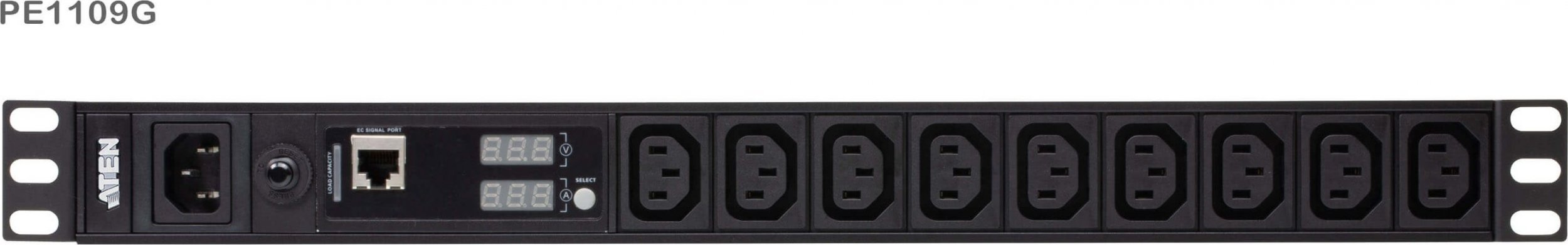 Listwa zasilająca Aten Listwa zasilajšca Basic Metered 1U PDU 10A 9 Outlet C13