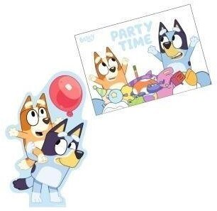 Zaproszenia z kopertami Bluey 8szt