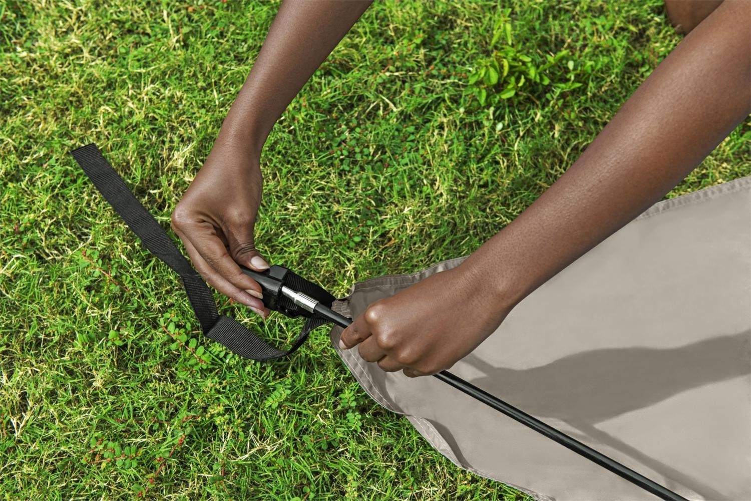 Bestway Basen Ogrodowy Stelażowy Z Baldachimem Daszek 396 x 107 cm Bestway 561FY