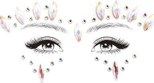 Naklejki biżuteryjne 3D innocent white