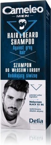 Delia Cameleo Men Szampon do włosów i brody redukujący siwiznę 150 ml