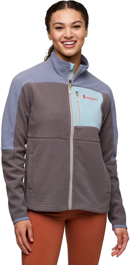 W'S Abrazo Fleece Full-Zip Jacket, Tempest and Cinder, L