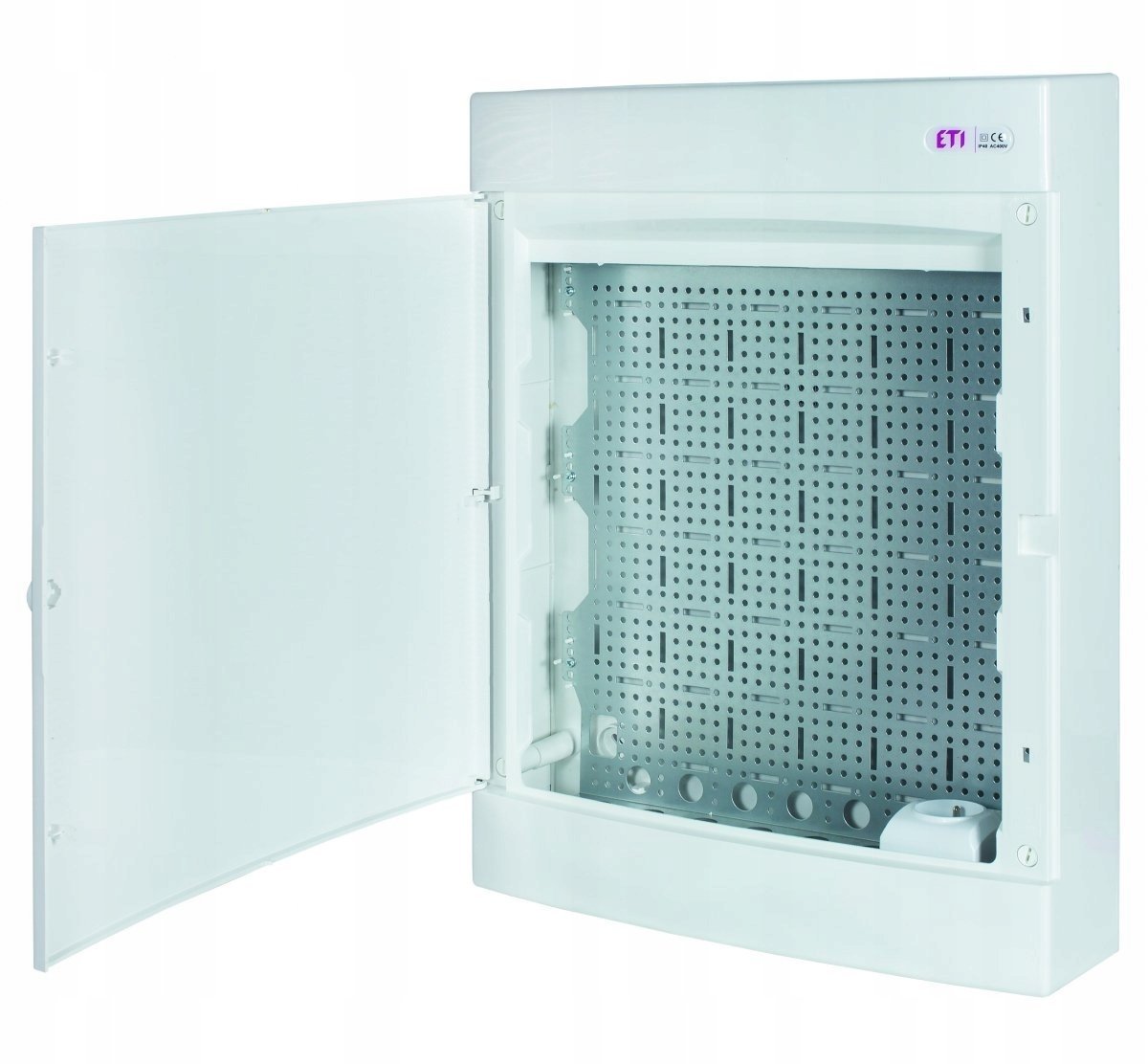 Rozdzielnica multimedialna 3x18 natynkowa wyposażona w płytę i gniazdo / IP 40 400V AC / ECT 3X18PO MEDIA 001101314