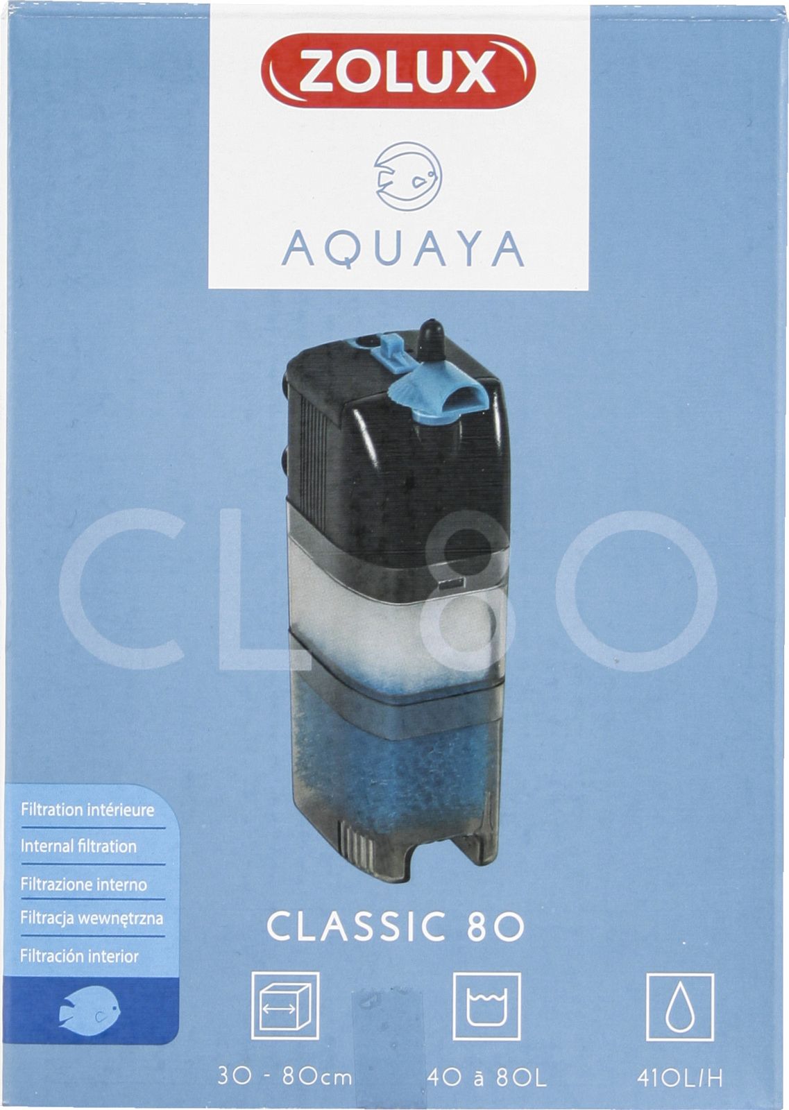 Zolux AQUAYA Filtr Classic 80