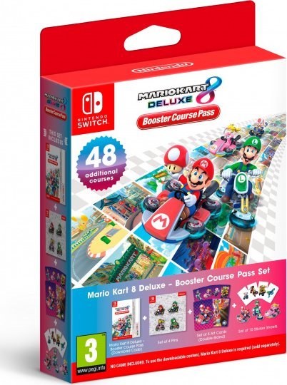 Mario Kart 8 Deluxe Booster Course Pass Set Nintendo Switch
