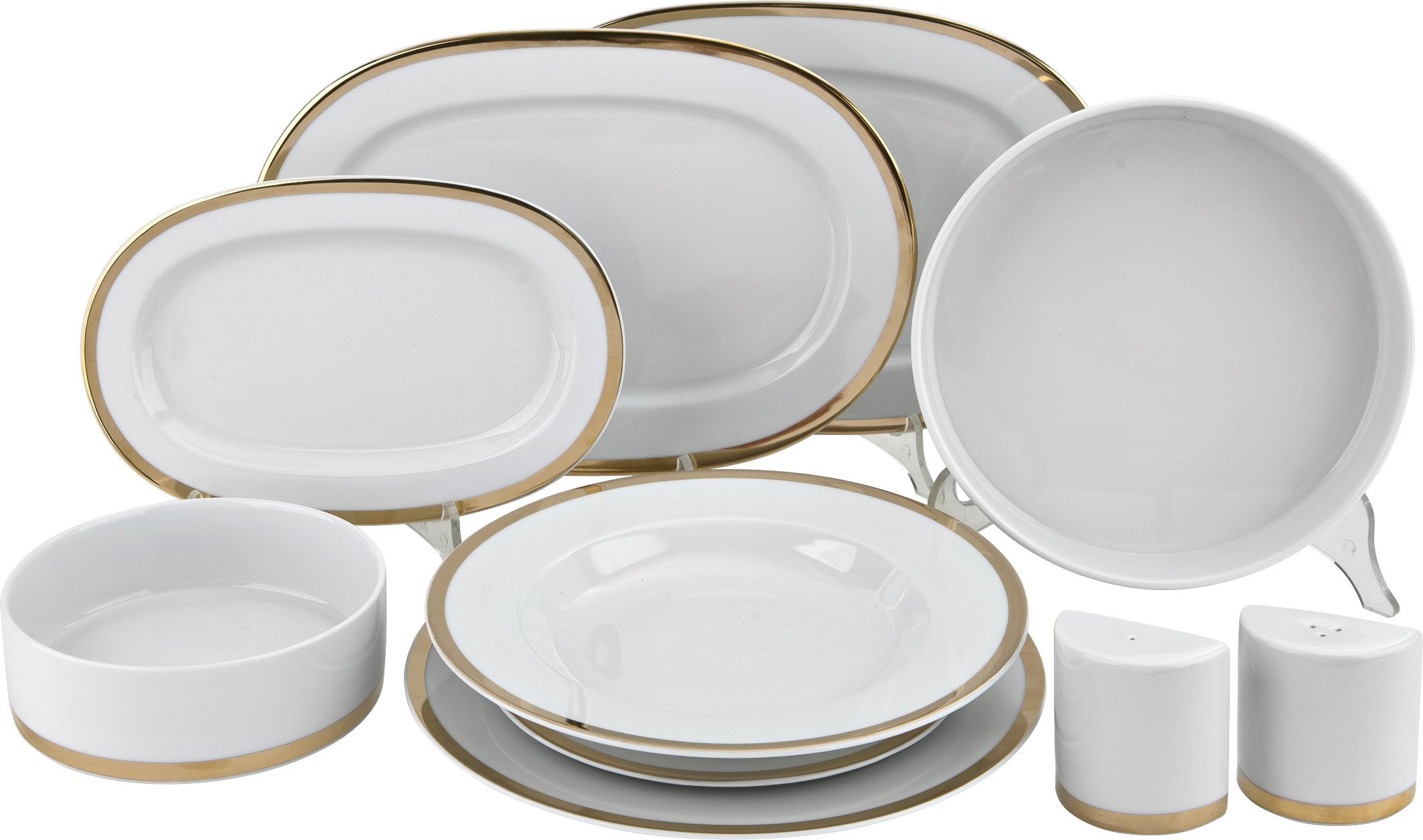 Kristoff Serwis obiadowy 6/25 Złoty Pasek