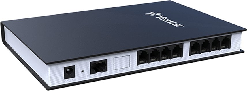 Yeastar TA800, G.711alaw, G.711ulaw, G.722, G.723, G.726, G.729A, GSM 6.10, T.38, DHCP, DDNS, OpenVPN, PPPoE, Static Route, VLAN, RADIUS, TR-069, 12 V