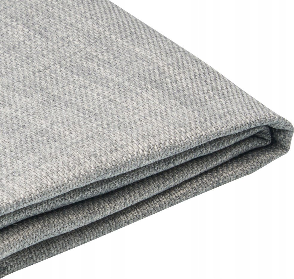 Beliani Wymienne obicie do łóżka 140 x 200 cm jasnoszare FITOU