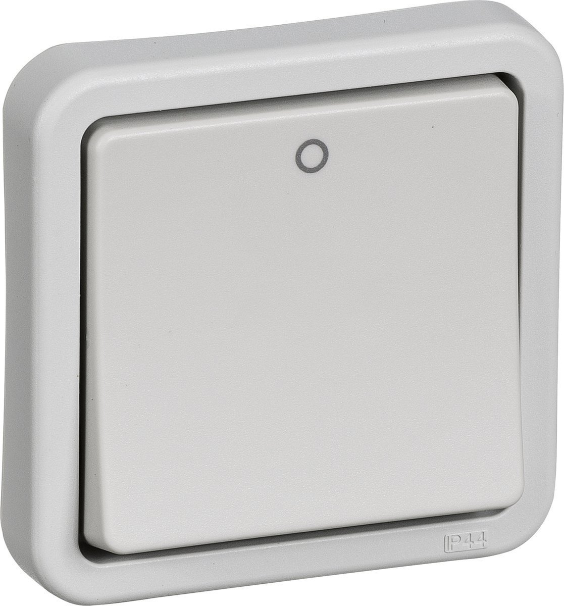 LAURITZ KNUDSEN Opus® 74 afbryder2 polet 16A 440VAClysegrå