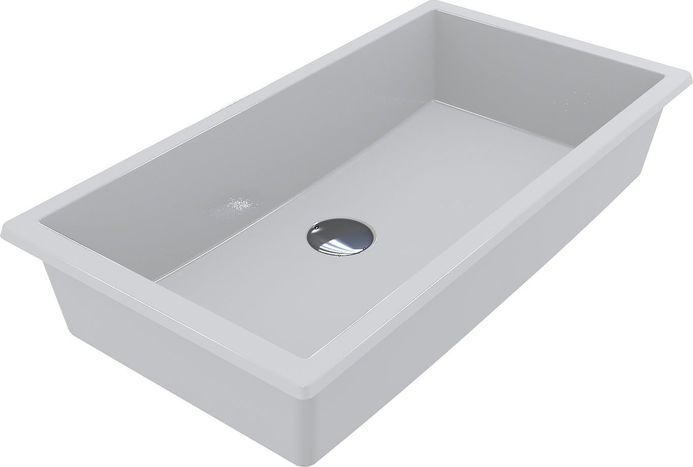Umywalka Miraggio Umywalka podblatowa prostokątna 66 x 35cm