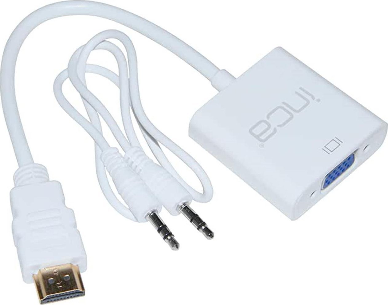 Adapter AV Inca INCA Adapter IHTVJ-7TB HDMI > VGA St. + USB Audio, 1080P, retail