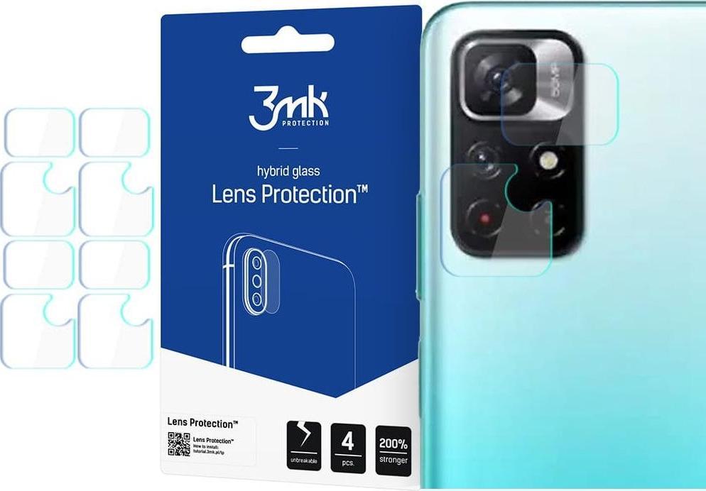 3MK Szkło Hybrydowe 3MK na Aparat do Xiaomi Redmi Note 11