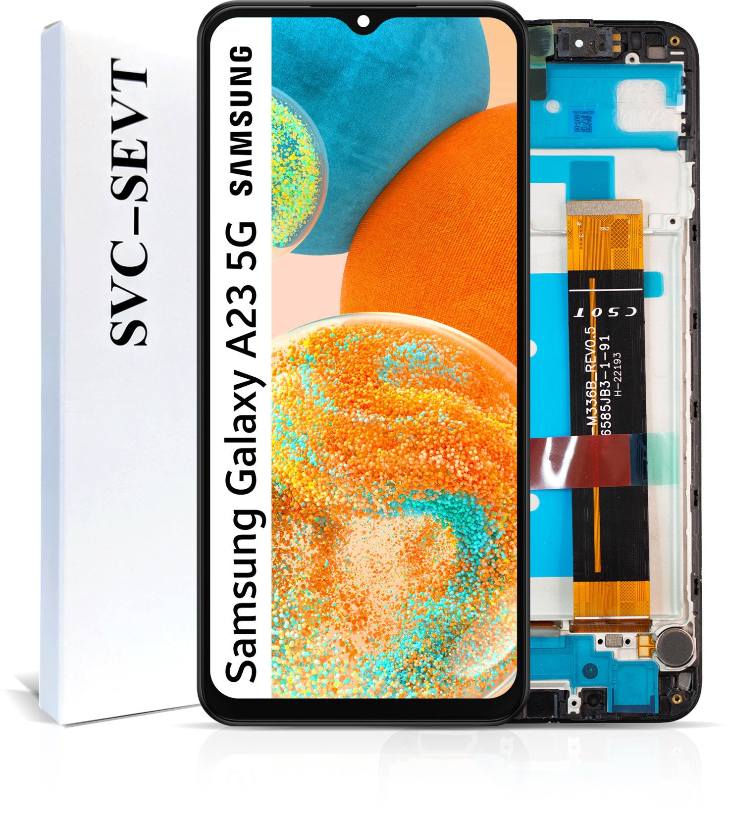 Wyświetlacz do Samsung Galaxy A23 5G Ekran LCD Ramka Oryginał Zila SM-A236B (5904858352272)