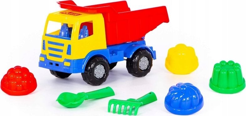 Polesie Polesie 93226 Zestaw do piasku Nr 641 "Miraż" Samochód-wywrotka + akcesoria