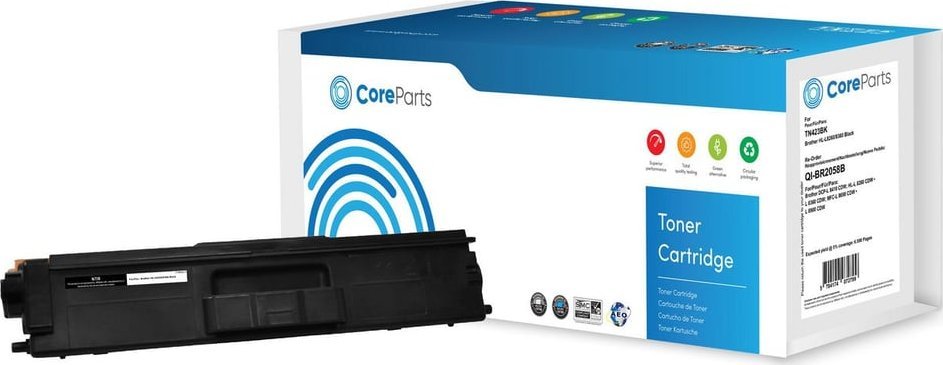 Toner CoreParts QI-BR2058B kaseta z tonerem 1 szt. zamiennik Czarny