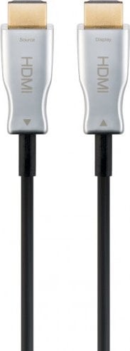 Kabel Goobay HDMI 2.0b Hybrid Optical Kabel 08000 80,0m sw - Długość kabla 80 m