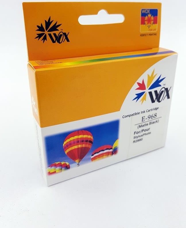 Tusz THI Zgodny Tusz Black Matt do EPSON Stylus Photo 2880 / T0968 C13T09684010 / Czarny / 19 ml / zamiennik uniwersalny