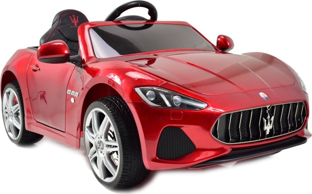 Import SUPER-TOYS MASERATI GRANCABRIO MY18 Z AMORTYZATORAMI, PILOT, PANEL, RADIO FM, BLUETOOTH, LAKIER/S302