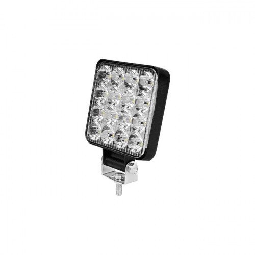 Lampa LED Robocza 10-30V 48W 16LED kwadratowa WR