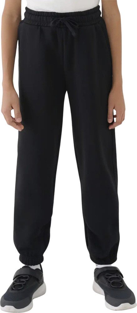 Spodnie dla dziewczynki 4F CAS F1509 czarne 4FJWMM00TTROF1509 20S 140cm