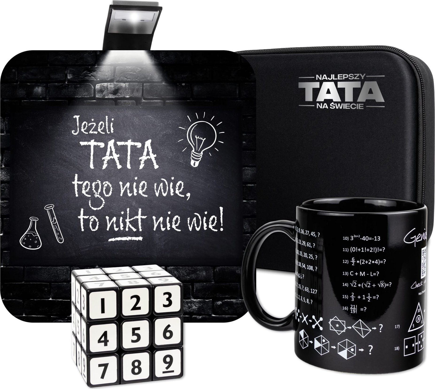 Froster Zestaw Prezentowy dla Taty - Tata Geniusz - prezent dla Taty - Dzień Ojca