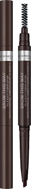 Rimmel Brow This Way Kredka do brwi Nr 003 Dark Brown 0.25g