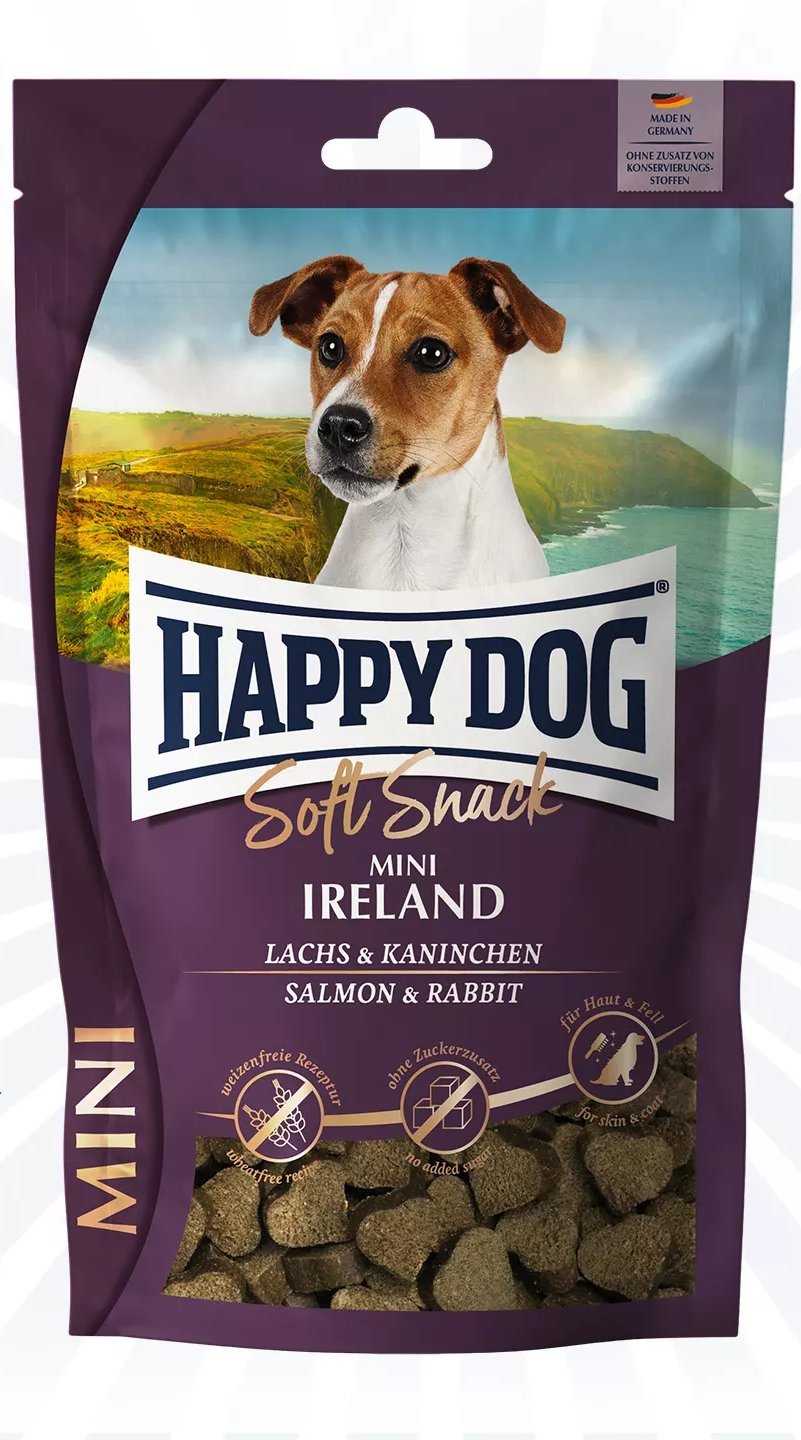 Soft Snack Mini Ireland, przysmak dla psów, łosoś i królik, 100g