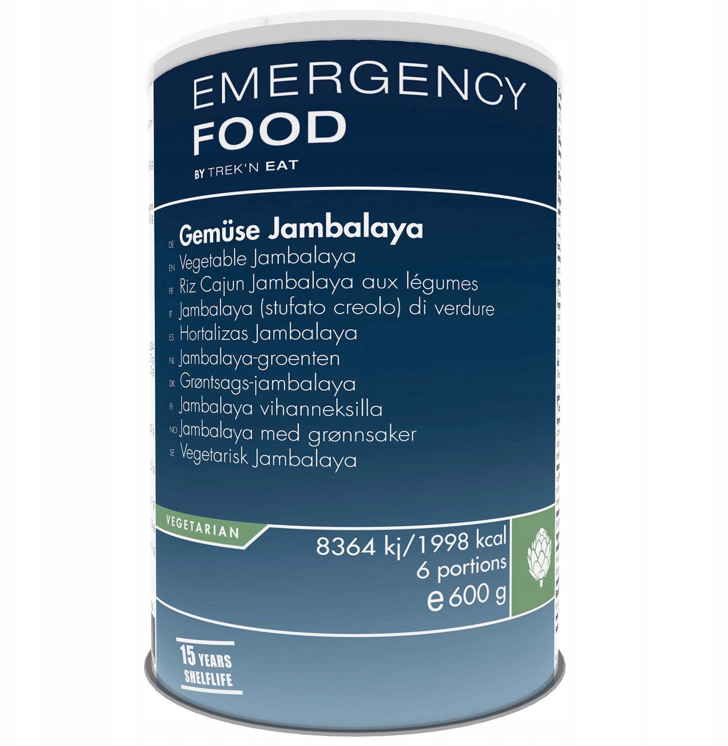EMERGENCY LINE Warzywna Jambalaya, 600g [Vegetable Jambalaya-EL]