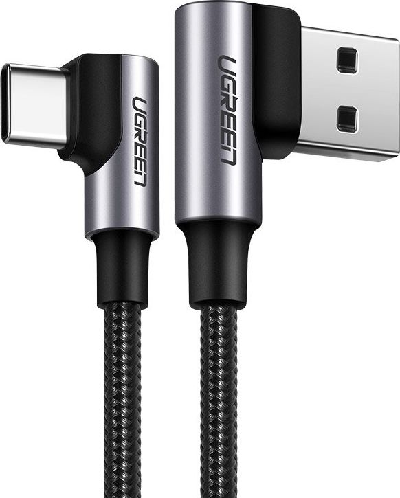 Kabel USB Ugreen USB-A - USB-C 1 m Szary (76210)