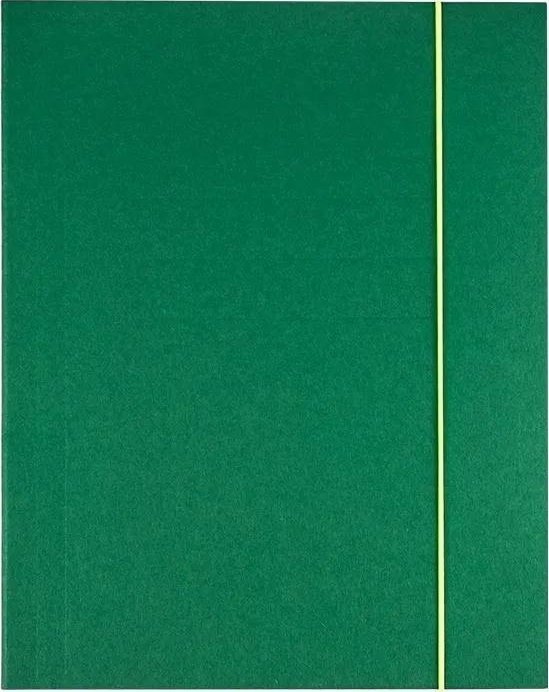 Teczka z gumką A4 Kreativ zielona 1szt GRAND