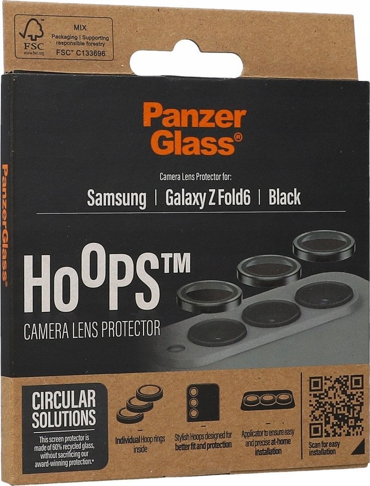 PanzerGlass PanzerGlass Hoops Camera Sam Z Fold6 F956 7373 camera lens protector hoop optic rings