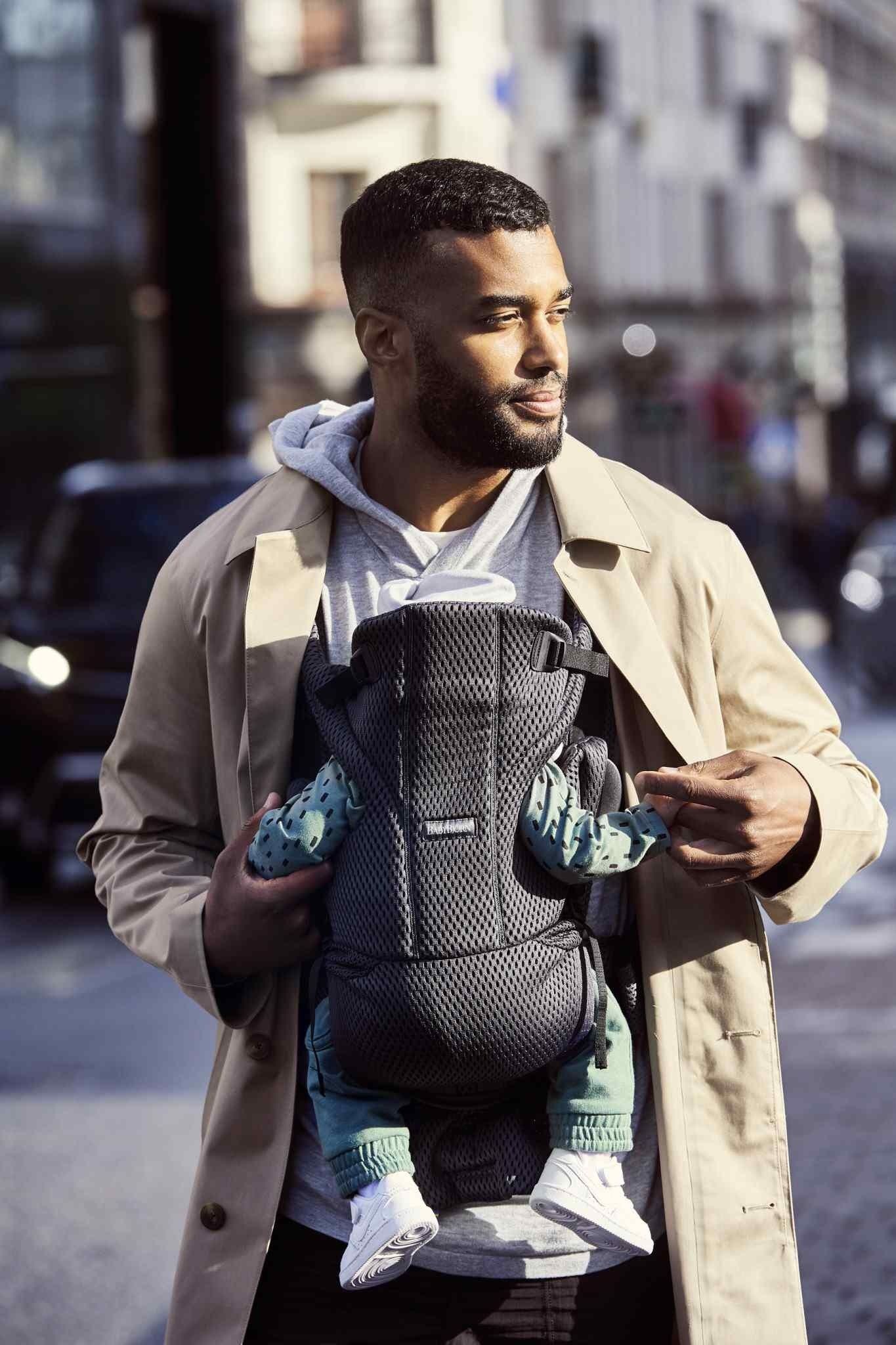 BabyBjorn BABYBJÖRN - Baby Carrier Move - Anthracite, 3D Mesh