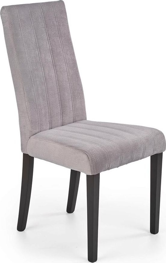 Elior Pikowane krzesło do jadalni Iston 2X - popielate