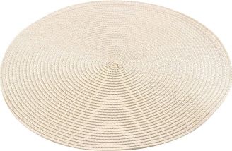 Douceur d`Interieur PODKŁADKA ZEBULON - Kremowa okrągła 35 cm
