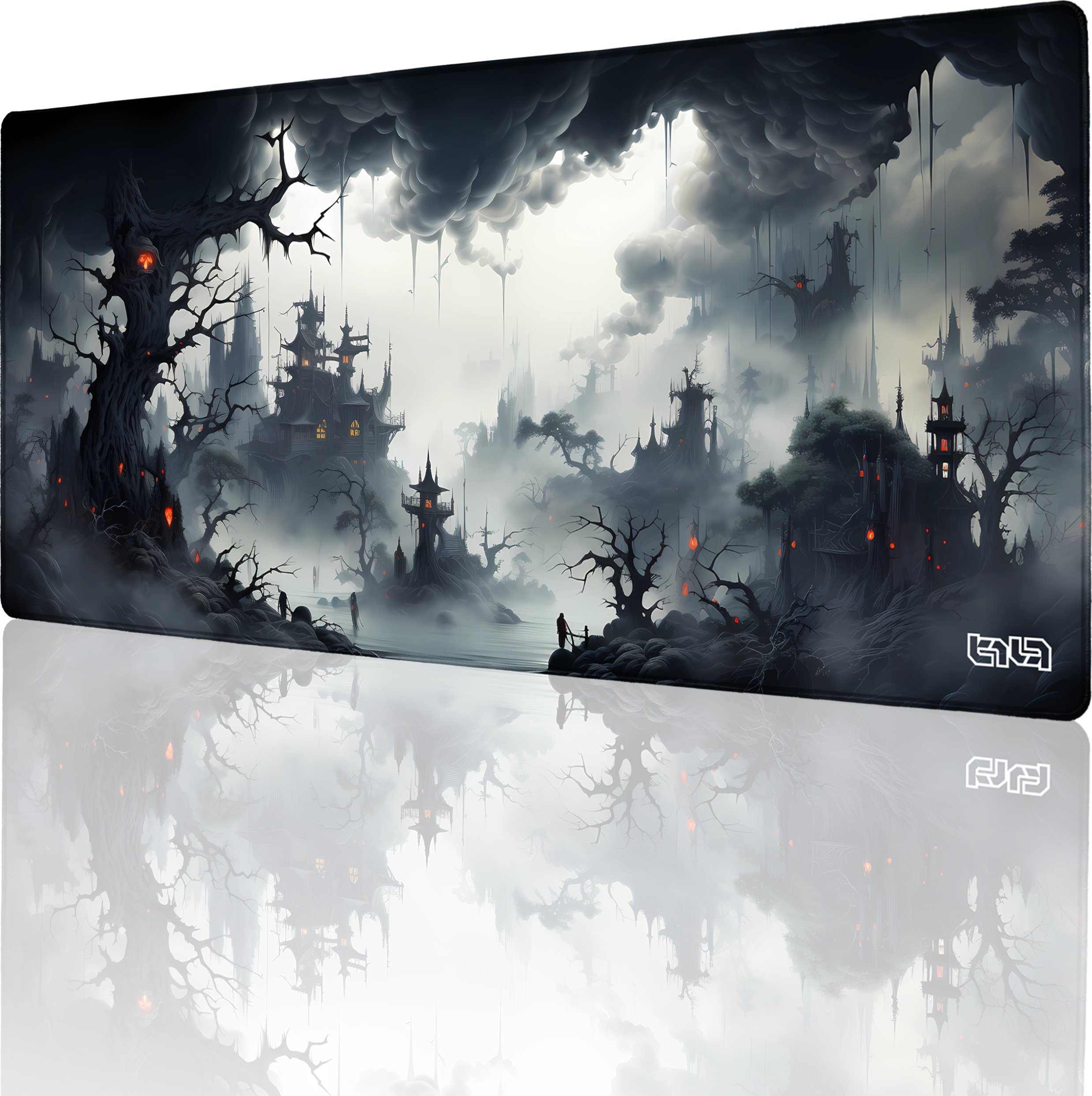 Podkładka Tilt DUŻA PODKŁADKA POD MYSZKĘ Ciemno i Ciemniej 90x40 TILT Antypoślizgowa