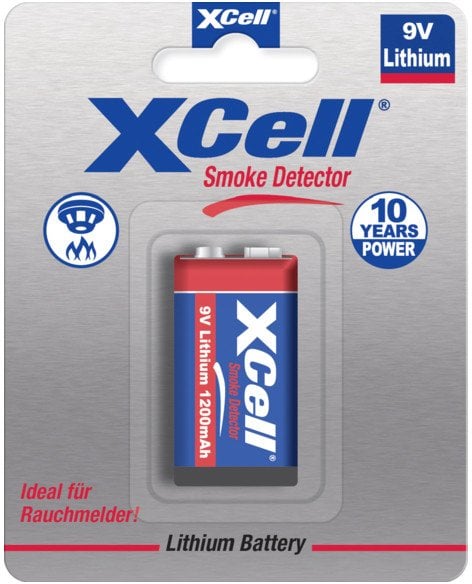 XCell Batterie X9V-B 9V Block 1200mAh 1St.