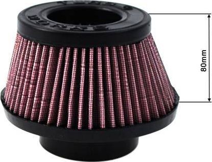 TurboWorks_F Filtr stożkowy TURBOWORKS H:80mm OTW:60-77mm Purple