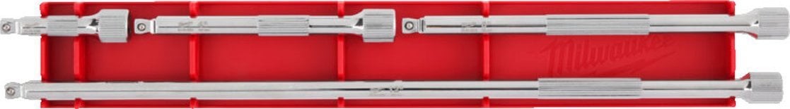 MILWAUKEE MOBILE EXTENSION WITH BALL END 3/8" SET OF 4