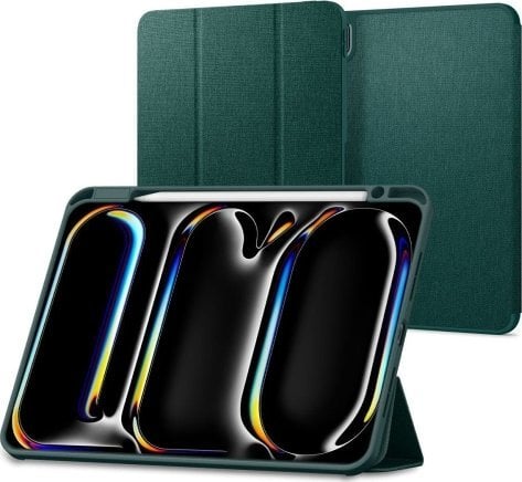 Etui na tablet Spigen Urban Fit do iPad Pro 11" M4 2024 Midnight Green