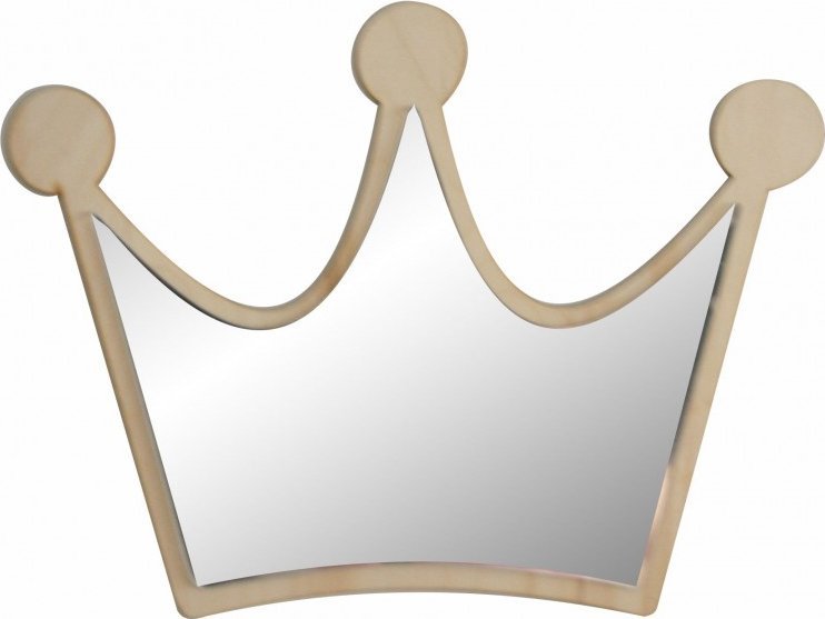 naSciane Dekoracyjne lustro korona lustra dla dzieci