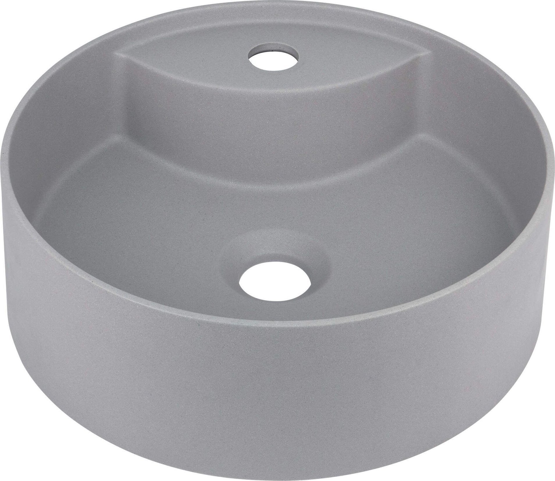 Deante Umywalka granitowa nablatowa z miejscem na baterię