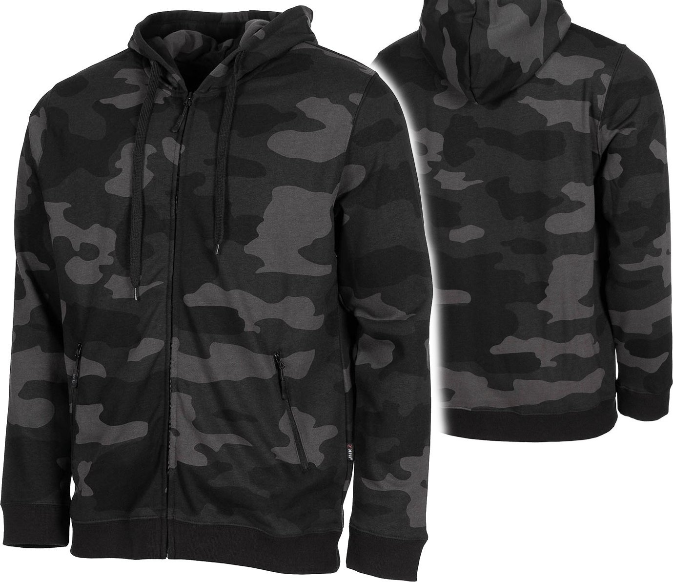 MFH Bluza Moro Trainingsjacke Jogger dark camo M