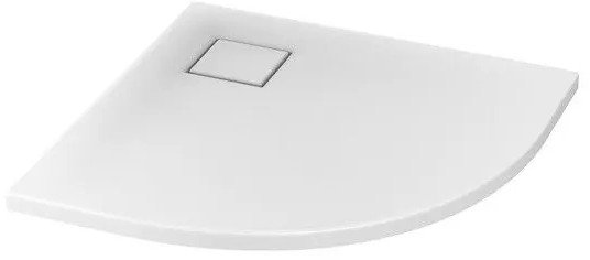 Brodzik Cersanit W S601-120 SET B185 BRODZIK PÓŁOKRĄGŁY TAKO SLIM 90X4 ( S204-024 )+ SYFON ( S904-007 ) // KNC.B.TAKO.PÓŁ.90X4+SYF-SLIM