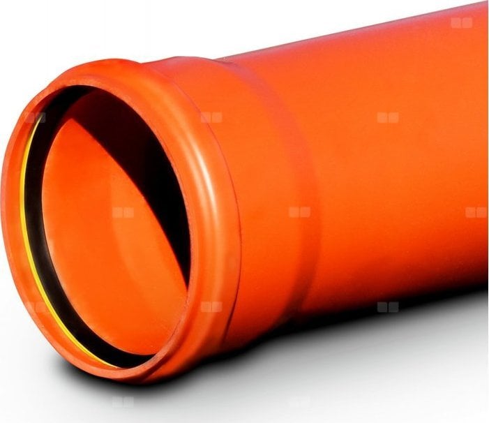 Magnaplast Rura kanalizacji zewnętrznej PCV-U 110/6000x3.2 KGEL SN8 lita