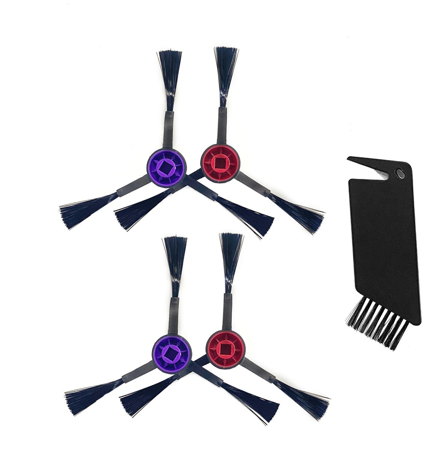 Midea M9 Spare parts kit: 2x Side Brushes L, 2x Side Brushes R, 1x Cleaning Brush