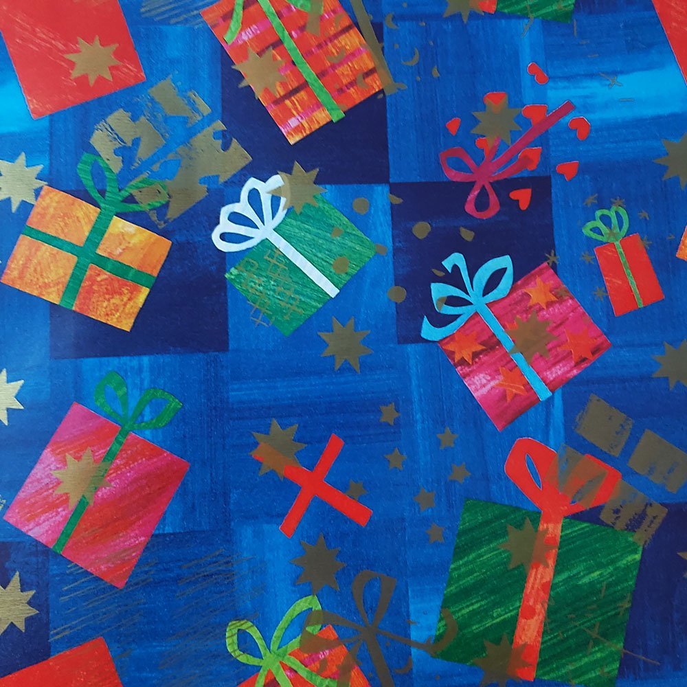 Fastima Papier świąteczny prezenty kolorowy 57cmx25m 20m86